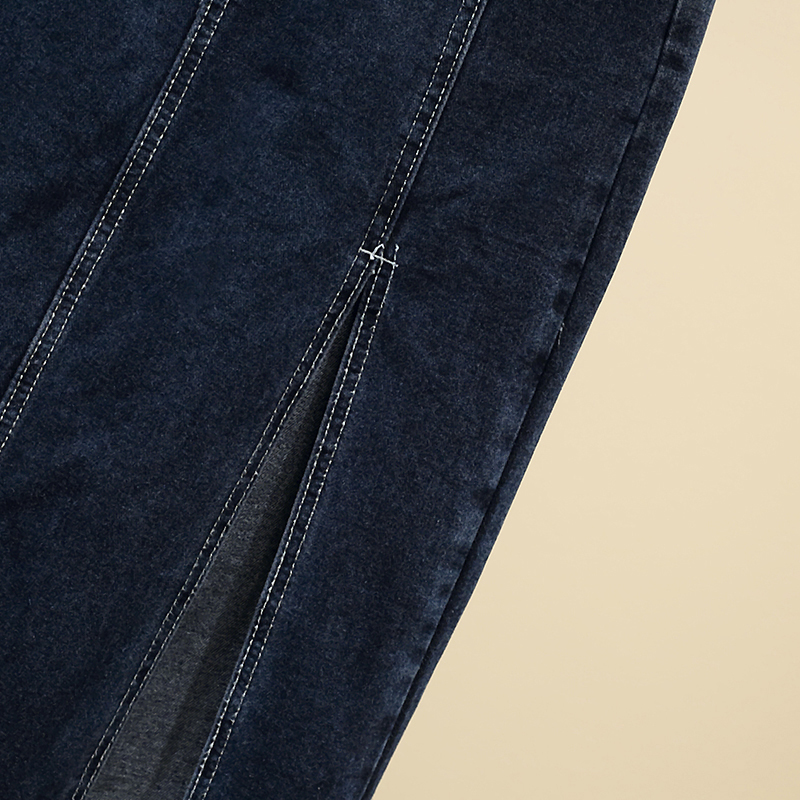 ハイウエスト A ライン ミディスカート デニム 多用途 ス - Skirts のレビューと価格