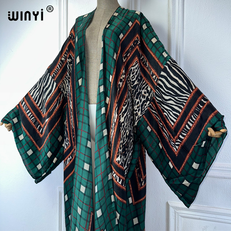 WINYI 着物セクシーな夏 2025 女性コートルーズタッ - Boho Summer Beach Maxi Dress のレビューと価格