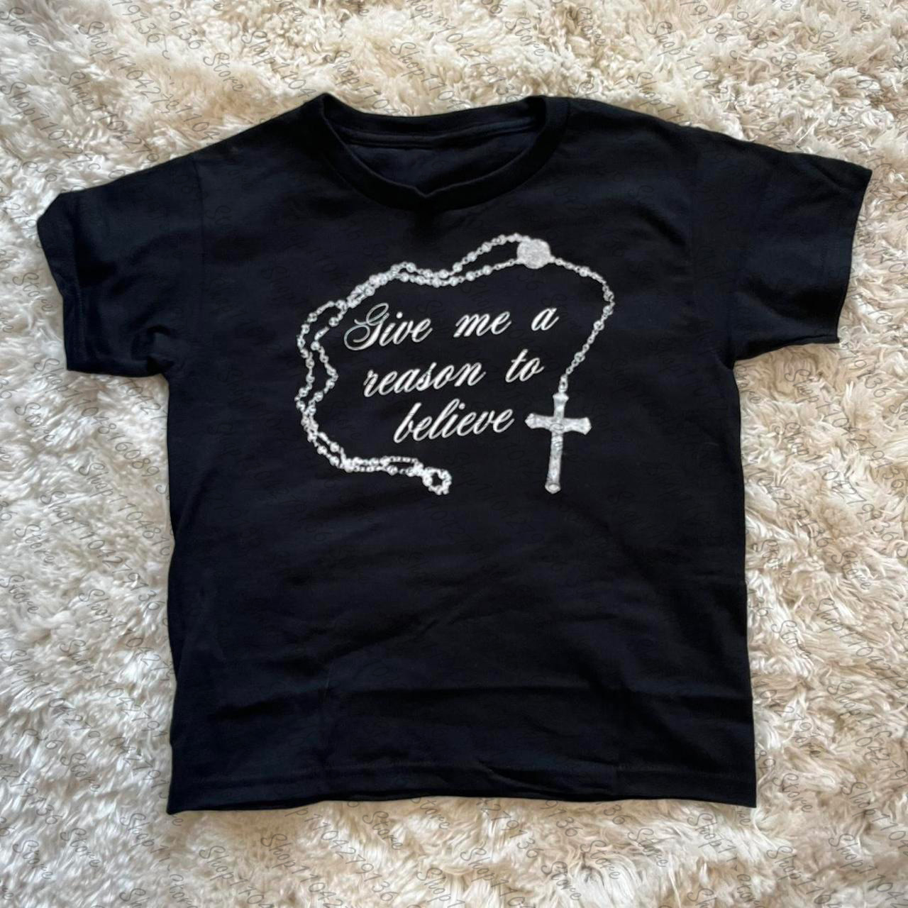 2000年代女性服 Y2Kファッション ヴィンテージ ストリ - Y2K Graphic Baby Tee Crop のレビューと価格