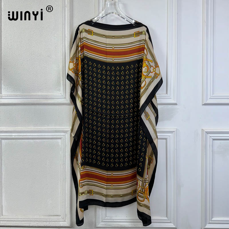 WINYI サマードレス セクシーなアフリカ女性用フリーサイ - Boho Summer Beach Maxi Dress のレビューと価格